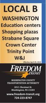 Local B bus schedule - Freedom Transit