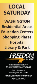 Local Saturday bus schedule - Freedom Transit